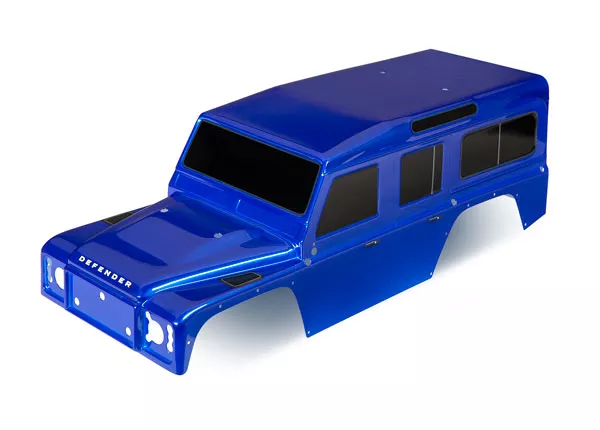 Land Rover Defender Body (Clear, Red, Orange, or Graphite Silver)