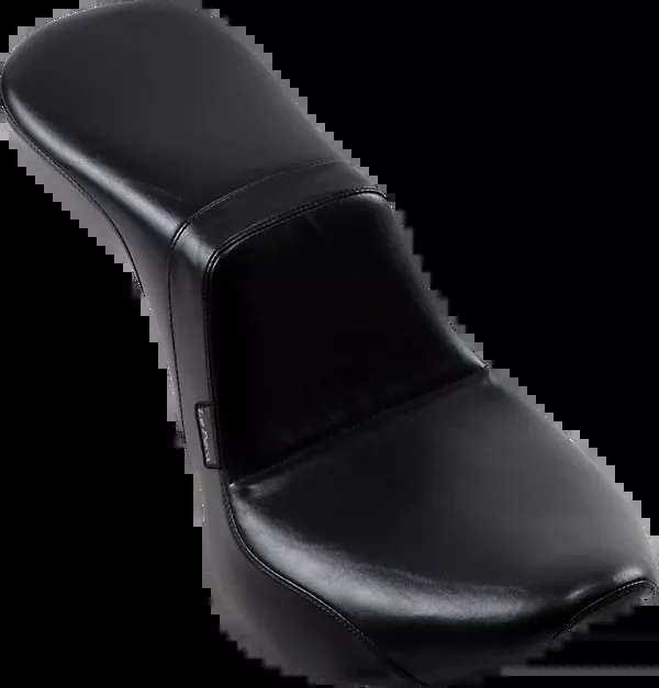 Le Pera Daytona 2-Up Seat – Without Backrest – Smooth – Black – FX/FL ’18-’25