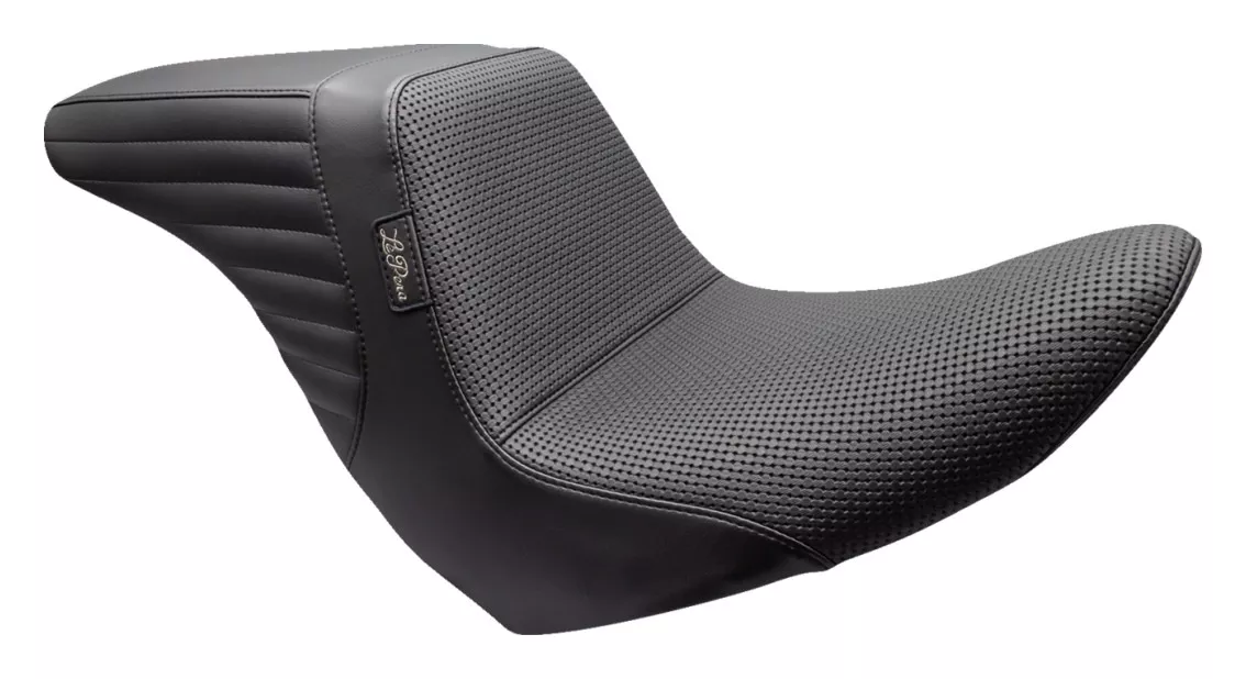 Le Pera Kickflip Basket Weave Seat For Harley FXLR/S / FLSB 2018-2026