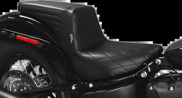 Le Pera Kickflip Seat - Diamond - Black - FX/FL '18-'23