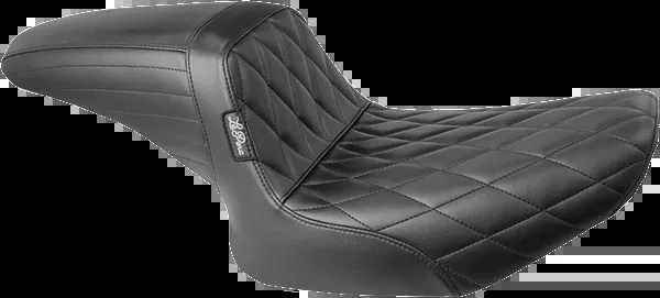 Le Pera Kickflip Seat - Diamond - Black - FXR '82-'94