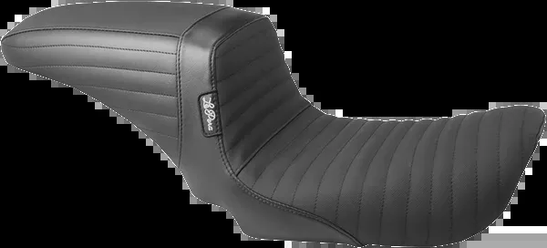 Le Pera Kickflip Seat – Pleated W/ Gripp Tape – Black – FXD ’06-’17