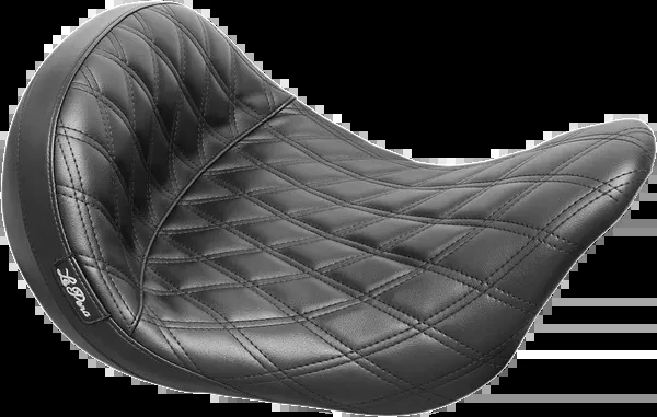 Le Pera Monterey Sport Solo Seat - Double Diamond - Black - FL '08-'22