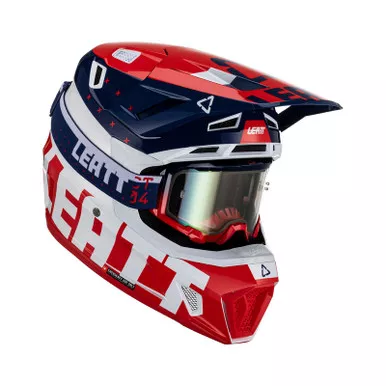 Leatt Moto 7.5 V23 Royal Helmet Kit