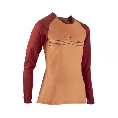 Leatt MTB AllMtn 3.0 Womens Peach Jersey