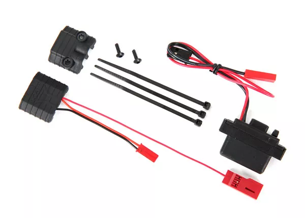 LED Light, Power Supply (Regulated, 3V, 0.5-amp)/ Power Tap Connector (with Cable)/ 2.6×8 BCS (2)