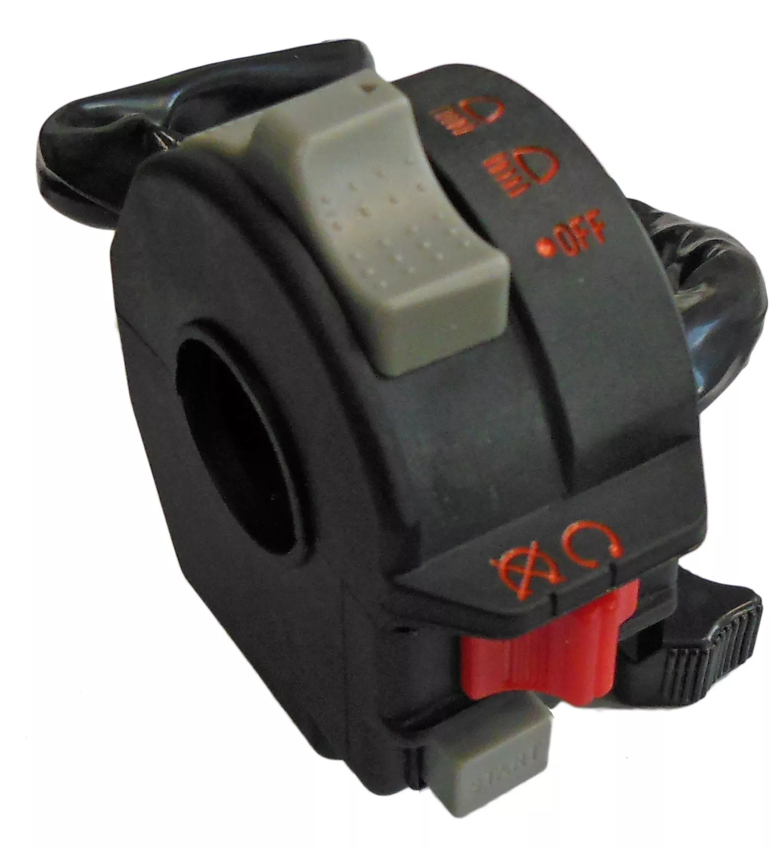 Left Switch Assembly for Baja Wilderness Trail 400cc ATV 8 Wire Connector