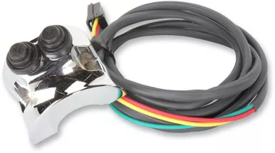 Legend Suspension Chrome Switch For Harley FL – 0616-0207
