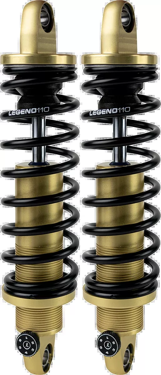 Legend Suspension REVO-A Adjustable Dyna Coil Suspension – 14″ – Gold – Standard