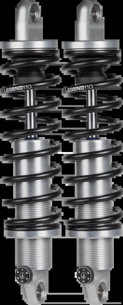 Legend Suspension REVO-A Shocks – 13″ – Clear Anodized – Heavy Duty