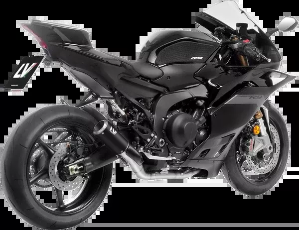 LeoVince 3-Into-1 LV Corsa Exhaust System - Black - YZF-R9