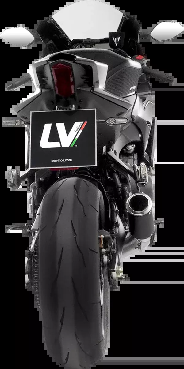LeoVince 3-Into-1 LV Corsa Exhaust System - Carbon - YZF-R9