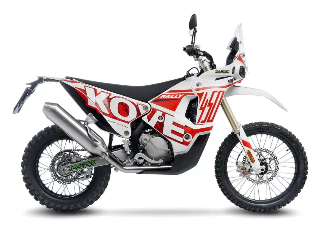 LeoVince Link Pipe Kove 450 Rally / Pro Race 2023-2024