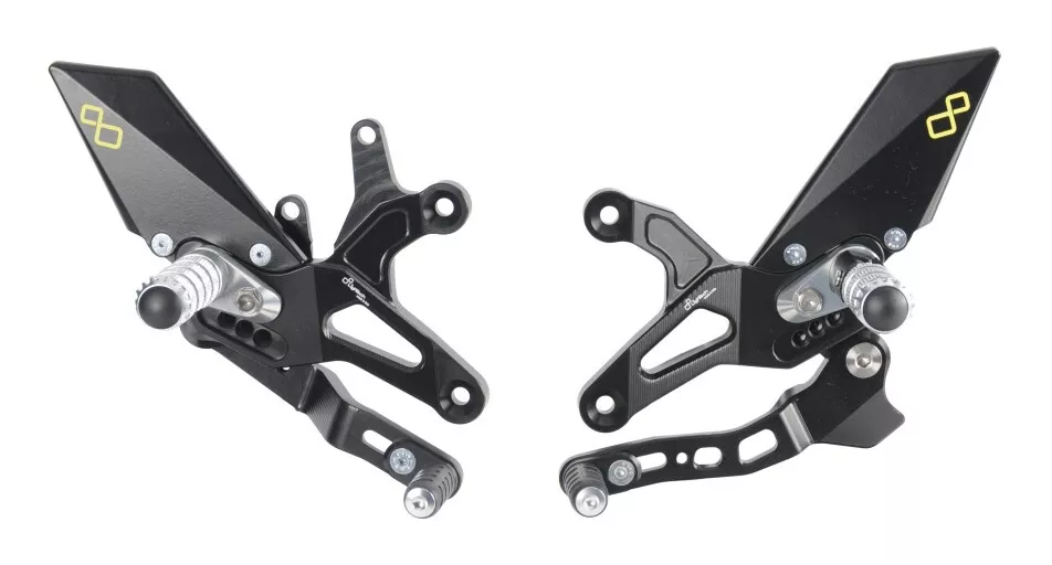 Lightech Track System Rearsets Kawasaki Ninja ZX-6R ZX636 2005-2023