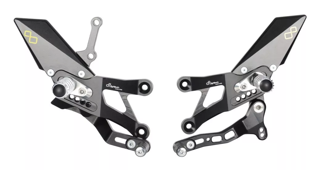 Lightech Track System Rearsets Yamaha R3 2015-2020