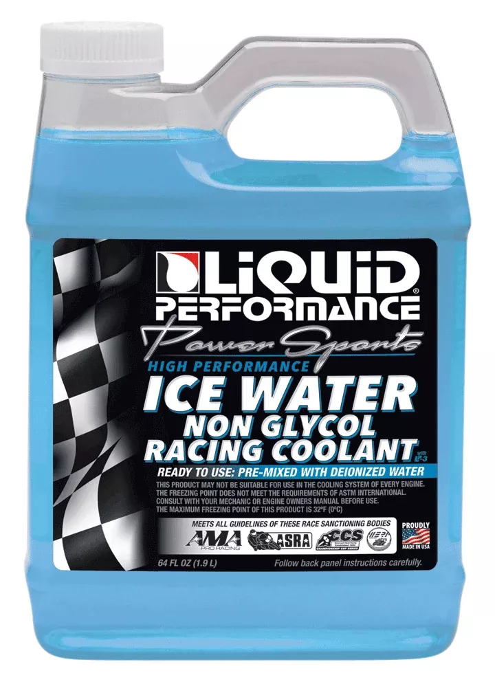 Liquid Performance ICE Water NON Glycol Racing Coolant 64OZ – 0699