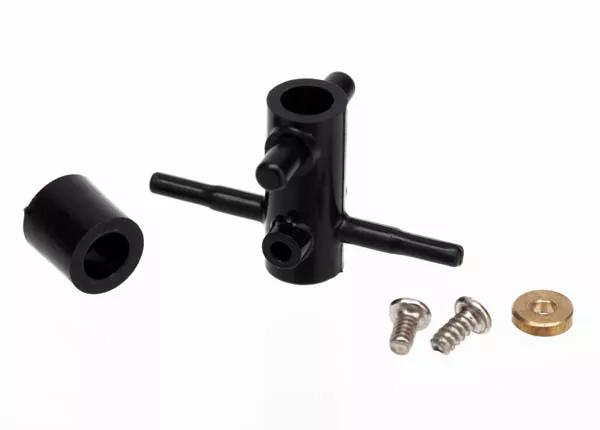 Lower Rotor Head with Screws for Traxxas DR-1 Heli