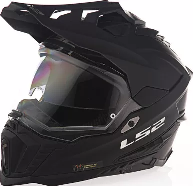 LS2 Explorer Solid Matte Black Helmet