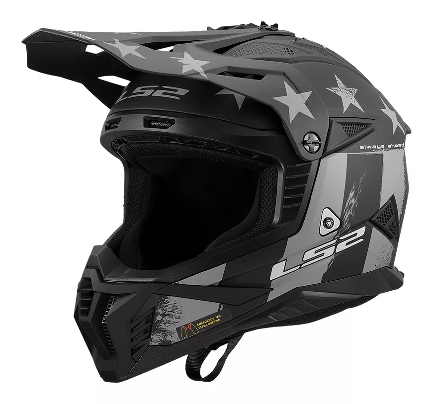LS2 Gate II Battle Scar Helmet