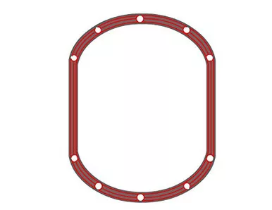 Lube Locker LLR-D030 Lubelocker Gasket for Dodge Chrysler Jeep 8.25" Rear