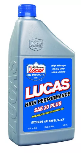 Lucas Oil 30w Motor Oil Case/6 10053