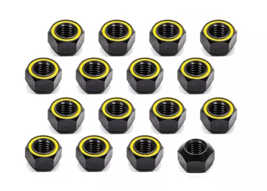 Lugnut 20Pk 5/8-11 Alum Refl Yellow KRC-8211