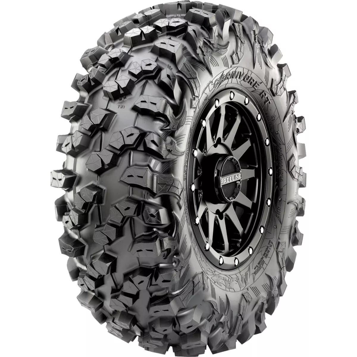 MAXXIS 0332-0140 TM00370300 Carnivore RT Tire Tire – Carnivore RT – Front/Rear – 30x10R14 – 8 Ply