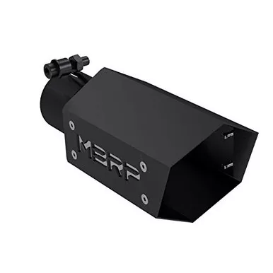 MBRP Exhaust T5173BLK Black Series Exhaust Tip 2.5 in. Inlet 10 in. Length