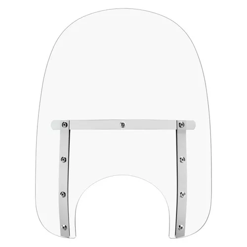 Memphis Shades 17" Slim Clear Windshield w/9" Cutout (MEM4220)
