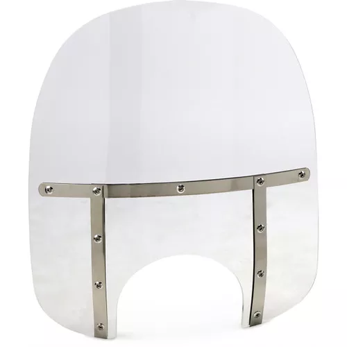Memphis Shades 19" Fats Clear Windshield w/9" Cutout (MEM3710)