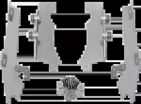 Memphis Shades Batwing Trigger Lock Mounting Kit – V Star – Polished