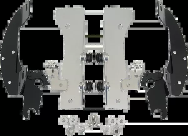 Memphis Shades Batwing Trigger Lock Mounting Kit - XV16/17 - Black