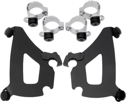 Memphis Shades Black Trigger-Lock Mounting Kit for Bullet Fairings (MEK1961)