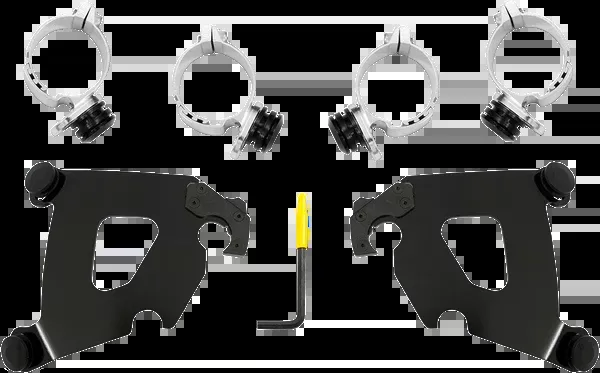 Memphis Shades Cafe Mounting Kit – Black – FXLR