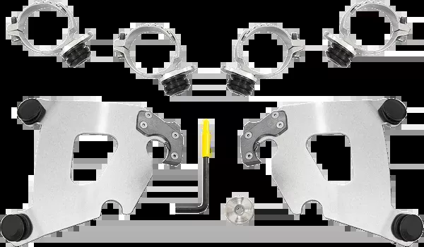 Memphis Shades Cafe Mounting Kit – Polished – FXDL
