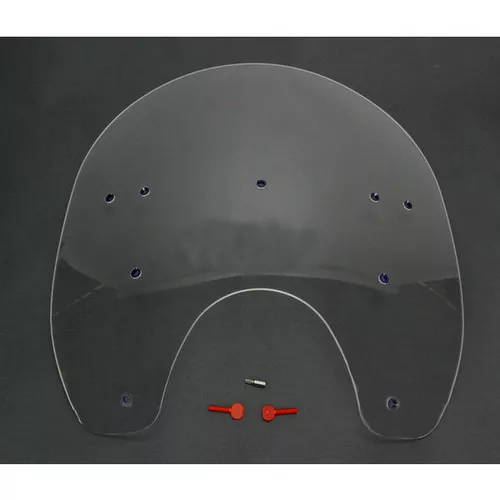 Memphis Shades Clear 17" Plastic Windshield for FXW/FXST/FXDWG (MEP6240)