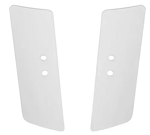 Memphis Shades Clear Ghost Fork Wing Air Deflectors (MEM5804)