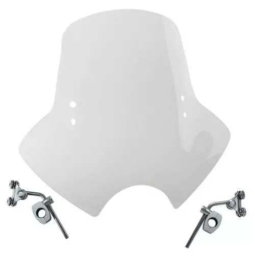 Memphis Shades Demon Tall Clear Windshield w/Mounts (MEM2210)