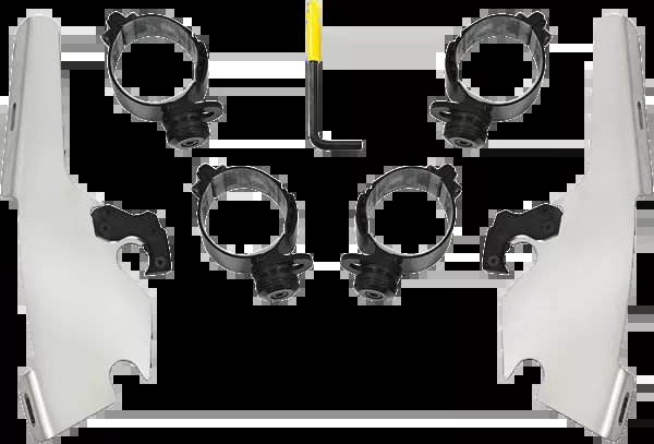 Memphis Shades Fats/Slim Mounting Kit – Polished – FLFB