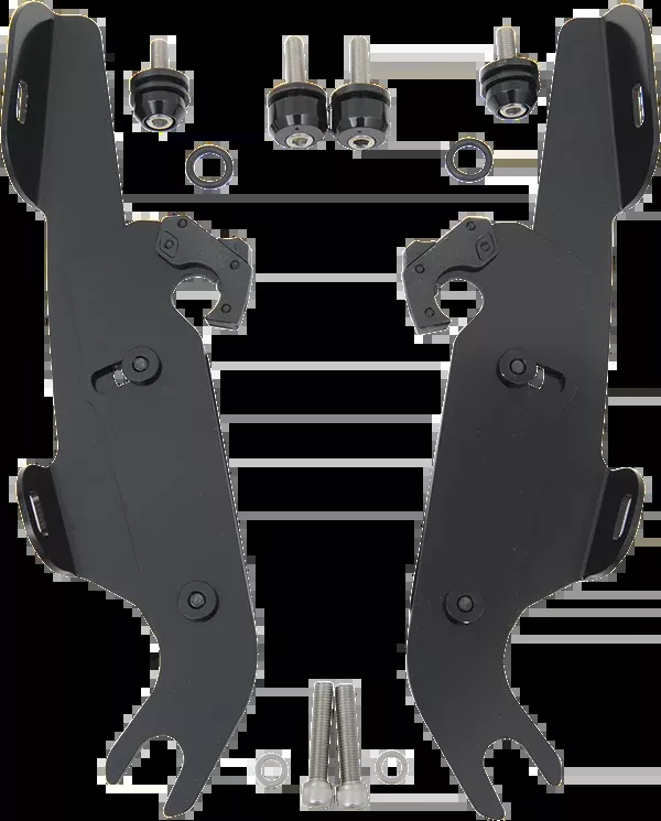 Memphis Shades Fats/Slim Trigger Lock Mounting Kit - Black - FLST