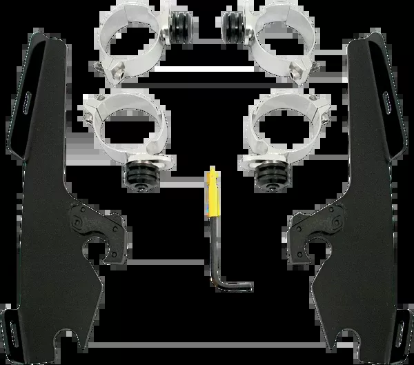 Memphis Shades Fats/Slim Trigger Lock Mounting Kit - Black