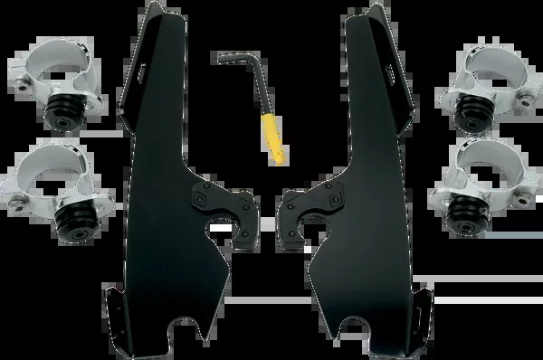Memphis Shades Fats/Slim Trigger Lock Mounting Kit – Wide – Black