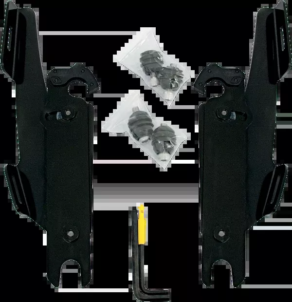 Memphis Shades Hardware Kit – Black – Without Lightbar – Black