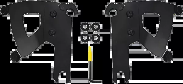 Memphis Shades Road Warrior Mounting Kit – Black – FLHR