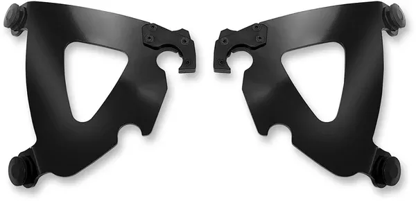 Memphis Shades Road Warrior Plate Kit - Black - FXD