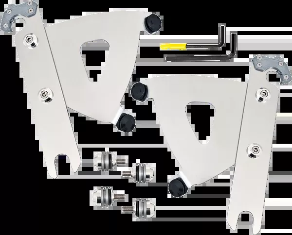 Memphis Shades Road Warrior Trigger-Lock Mounting Kit - Polished - FLS