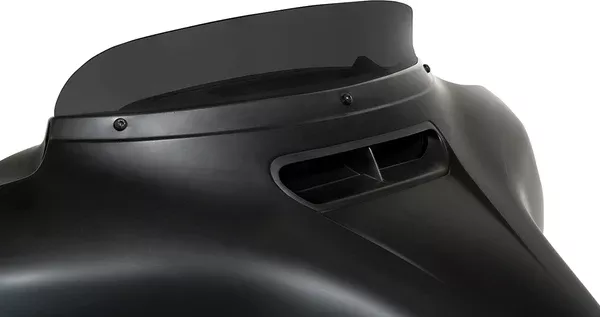 Memphis Shades Spoiler Shield - 3" - Dark Black Smoke - FLH