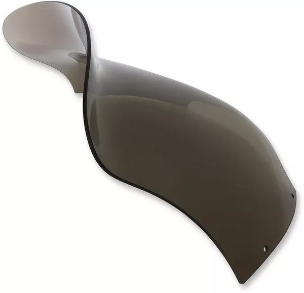 Memphis Shades Spoiler Windshield - 10" - Smoke - FLTR