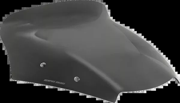 Memphis Shades Spoiler Windshield - 5" - Dark Black Smoke - FLTR