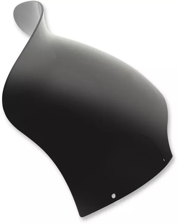 Memphis Shades Spoiler Windshield - 8-1/2" - Dark Smoke - FLTR